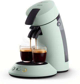 Machine à café à capsules - PHILIPS - CSA210/20 - 0 7 L - Couleur menthe - 15 bar