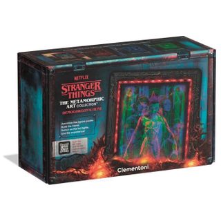 Puzzle Cadre Lumineux Démogorgon - CLEMENTONI - Stranger Things - 14 Ans - 520 pièces - Effets Visuels LED - Série Netflix