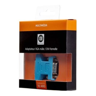 D2 Adaptateur 0 VGA mâle/ DVI femelle