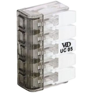 ELECTRALINE Lot de 5 Connecteurs rapides câble souple 5 trous