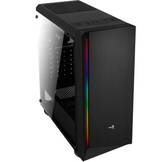 AeroCool Boîtier Midi-tour - Aerocool - RIFT - - SPCC - Éclairage RGB - Ventilateurs 120 mm