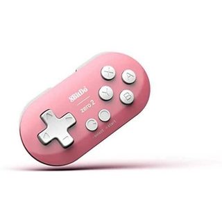 Manette Bluetooth - JUST FOR GAMES - Zero 2 - Rose - Portable - Compatible Nintendo Switch