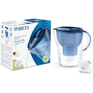 Carafe avec Filtre - BRITA - Marella XL Bleu - 2 4 L - BRITA Memo - Multicolore