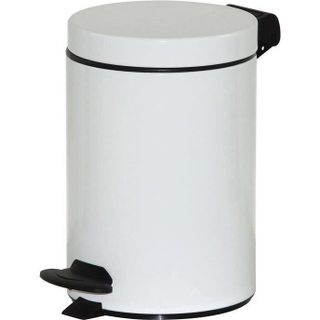 Poubelle Cyjeu salle de bain 3l blanc