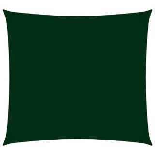 vidaXL Voile de parasol carré 36x36 m foncé