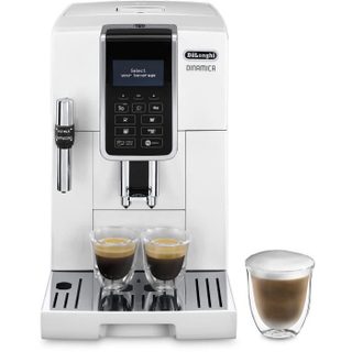 Machine expresso broyeur - DeLonghi - Dinamica - ECAM350.35.W - 6 recettes - Blanc