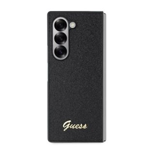 Coque de Protection pour Samsung Galaxy Z Fold 6 à Paillettes Guess Noir