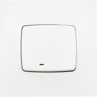 Interrupteur va et vient a voyant 10A - LEGRAND - Neptune - Blanc - Plastique - Intérieur