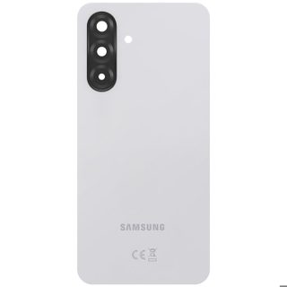 Cache Batterie - SAMSUNG - Galaxy A36 - Blanc - Adhésif Pré-appliqué - Bloc Optique Intégré