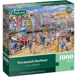 Puzzle - JUMBO - FALCON - Weymouth Harbour - 1000 pièces - Dès 12 ans