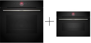 BOSCH SER8 - Four multifonction pyrolyse Softclose HBG7741B1 + Micro-ondes encastrable CMG7241B1
