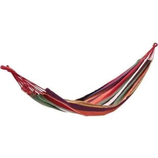 Camplin Hamac coton Sole Mio - 1 place - Bayadère - CAO CAMPING