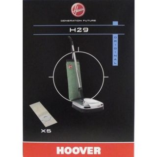Boite de 5 sacs H29 pour cireuse HOOVER - Blanc - 600 Watt - Collecte des poussières: Sac