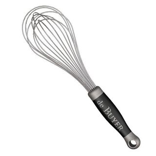 Fouet - DE BUYER - Göma - Fils en inox - Qualité Pro - Manche isolant - 22cm - Longueur intérieur 11.5cm - Ø5cm