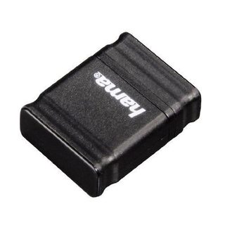 Clé USB - HAMA - FlashPen Smartly - 64 Go - USB 2.0 - 10 Mo/s - Noir