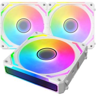 XIGMATEK Starlink Ultra Arctic - Pack 3 Ventilateurs PC - 3x120mm ARGB - 800-2000 RPM