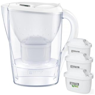 Carafe filtrante - Brita - Marella Cool - 2 4 L - 3 filtres Maxtra PRO - Blanc