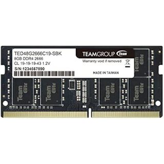 TEAMGROUP Mémoire SODIMM - TEAMGROUP - Team Elite - 8 Go - DDR4 - 2666 MHz