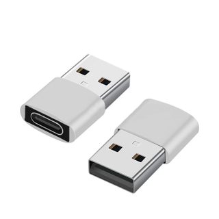 INF Adaptateurs USB-C vers USB pour le transfert de données et chargement pack de 2 Argent