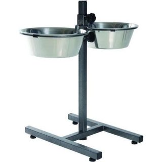 TRIXIE Support réglable de bol pour chiens 5 6 L 24 cm