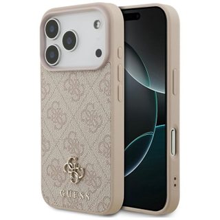 Coque Guess 4G Small and Classic Logo MagSafe pour iPhone 17 Pro Max - Pink