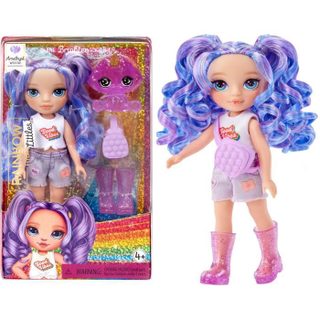 Rainbow High Littles - Poupée 15cm + animal de compagnie - Violet - Dès 4ans