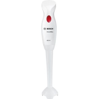 Mixeur plongeant CleverMixx - BOSCH MSM14000 - 400 W - Pied plastique - 1 vitesse - 13 000 tours/min Blanc