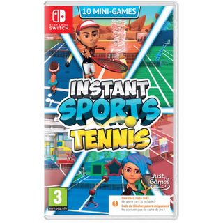 Jeu de Tennis - INSTANT SPORTS - Nintendo SWITCH - Code de téléchargement - 4 joueurs - Mini-jeux inclus