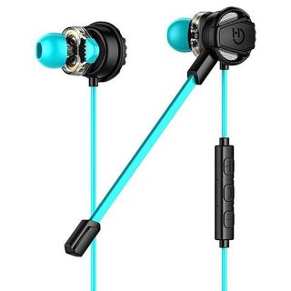 Gaming - Hiditec - GHE010002 - Noir Bleu - Filaire - Micro intégré - 15 m