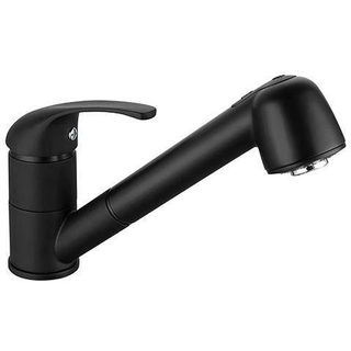 Mitigeur évier de cuisine - Noir mat - Bec orientable - Cartouche céramique Ø 40 mm - EDOUARD ROUSSEAU - Bago