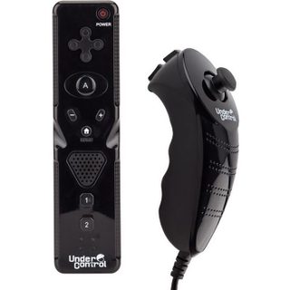 Duo Pack iiMote motion+ & iiChuck Wii / Wii U Noir Under Control