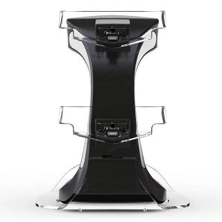 Station de Recharge Steelplay pour 2 Manettes PS4