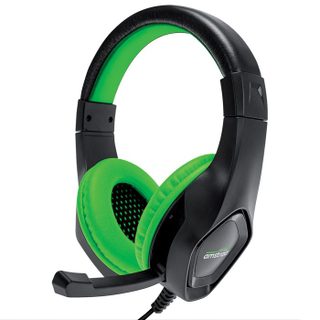 Pro Gamer Amstrad AMS H888 GREEN 40mm Power Bass avec micro intégré réglage volume