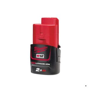 Batterie MILWAUKEE 12V 2Ah Red Li-Ion M12 B2 - 4932430064