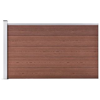 Vidaxl Clôture de jardin WPC 175x105 cm
