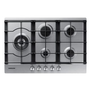 Samsung NA75J3030AS Intégré Cuisinière à gaz Acier inoxydable Acier inoxydable Fonte 1 W