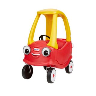 Cozy Coupe® - Little Tikes - Rouge - Voiture enfant - Portes Klaxon et Plancher à retirer - Dès 18 mois
