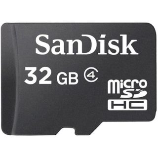 Carte mémoire Micro SD HC 32GB - SANDISK - Classe 4 - Haute capacité - Fiabilité accrue