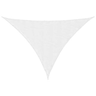 vidaXL Voile de parasol triangulaire 25x25x35