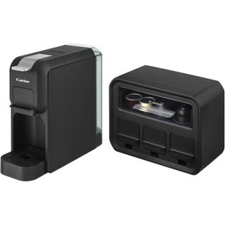 Machine à café à dosettes CATLER Porto ES 721 - Compatible Dolce Gusto - Nespresso - Boîte de rangement capsules - Noir