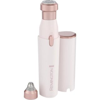Trimmer Viso 2-en-1 - REMINGTON - BareMe WFS200 - Ipoallergenique - LED - Rose