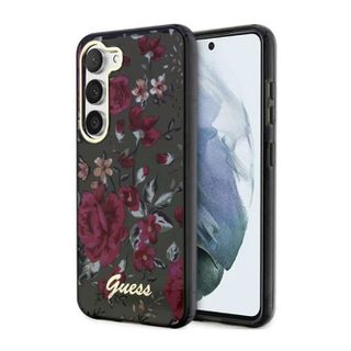 Guess Flower Collection - Coque pour Samsung Galaxy S23+ (Kaki) - 3666339117269
