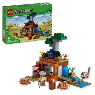 LEGO Minecraft 21269 L’expédition dans la mine du tatou - Jeu de construction pour enfant