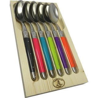 Coffret cuillère de table - JEAN DUBOST - Tonic Mix - Lot de 6 - Acier inox - Compatible lave-vaisselle