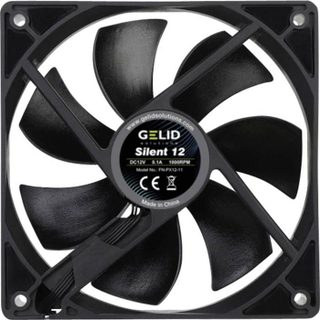 GELID SOLUTIONS Ventilateur silencieux 120 mm - Gelid Solutions - Silent 12 - 120x120x25 mm - - Flux dair avancé