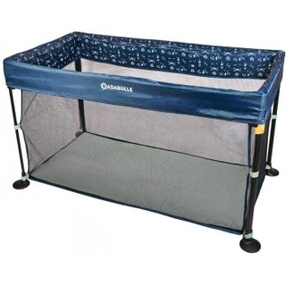 Badabulle Lit Parapluie Easy Clip - Facile à plier et déplier - Lit Léger et Compact avec Sac de transport inclus - Matelas inclus