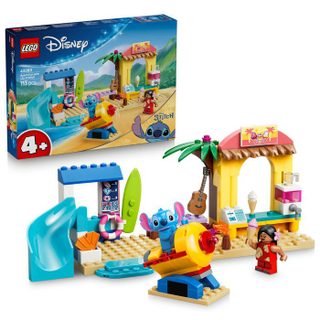 LEGO ǀ Disney 43280 Jeux de Plage avec Lilo et Stitch - Jouet Éducatif Montessori 4 ans