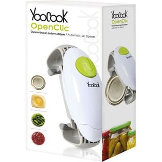 Yoocook Ouvre-bocal automatique électrique pour des diamètres de 3 2 à 10 1 cm