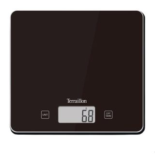 Balance de cuisine électronique - Terraillon - CLASSIC BLACK Capacité 5 Kg Graduation 1 g Plateau 20 x 18.3cm Noir