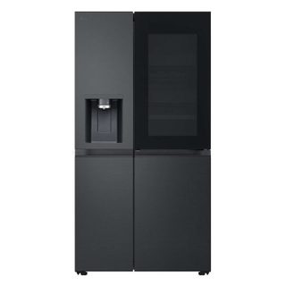 Réfrigérateur américain LG GSXE90EVDD Noir - Volume 628L - Froid ventilé - DoorCooling+ - InstaView